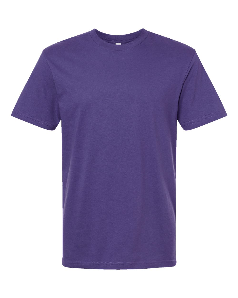 American Apparel 2001 Fine Jersey T-Shirt in Grape