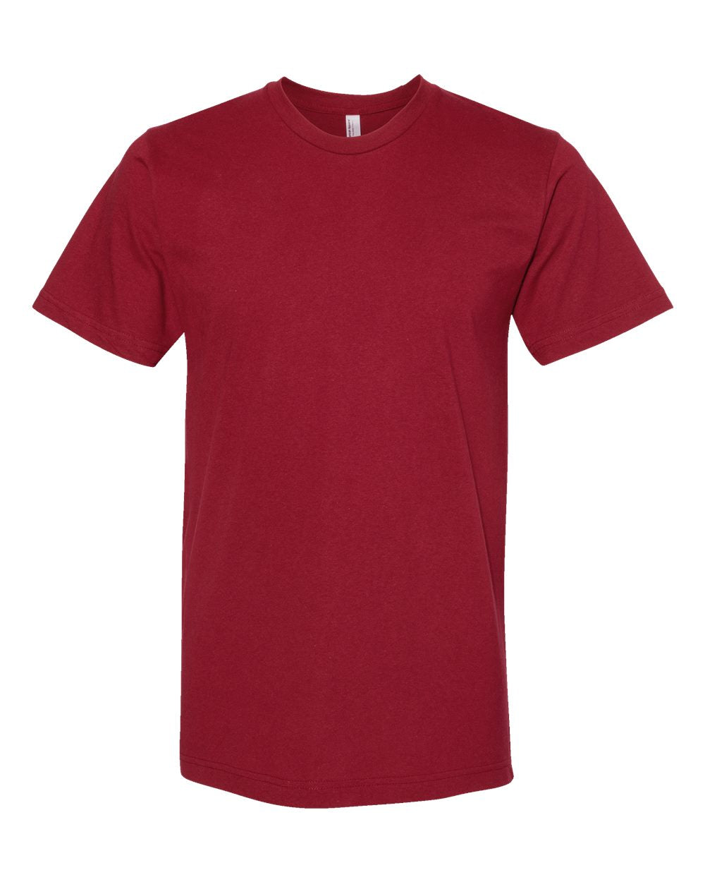American Apparel 2001 Fine Jersey T-Shirt in Cardinal