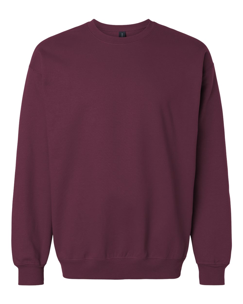 Gildan Softstyle Midweight Crewneck Sweatshirt SF000 in Maroon
