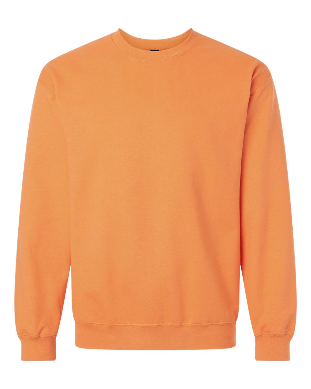 Gildan Softstyle Midweight Crewneck Sweatshirt SF000 in Tangerine