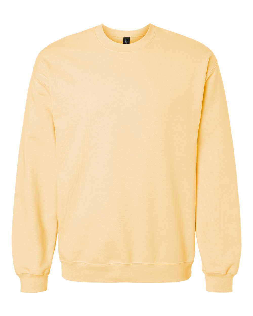Gildan Softstyle Midweight Crewneck Sweatshirt SF000 in Yellow Haze