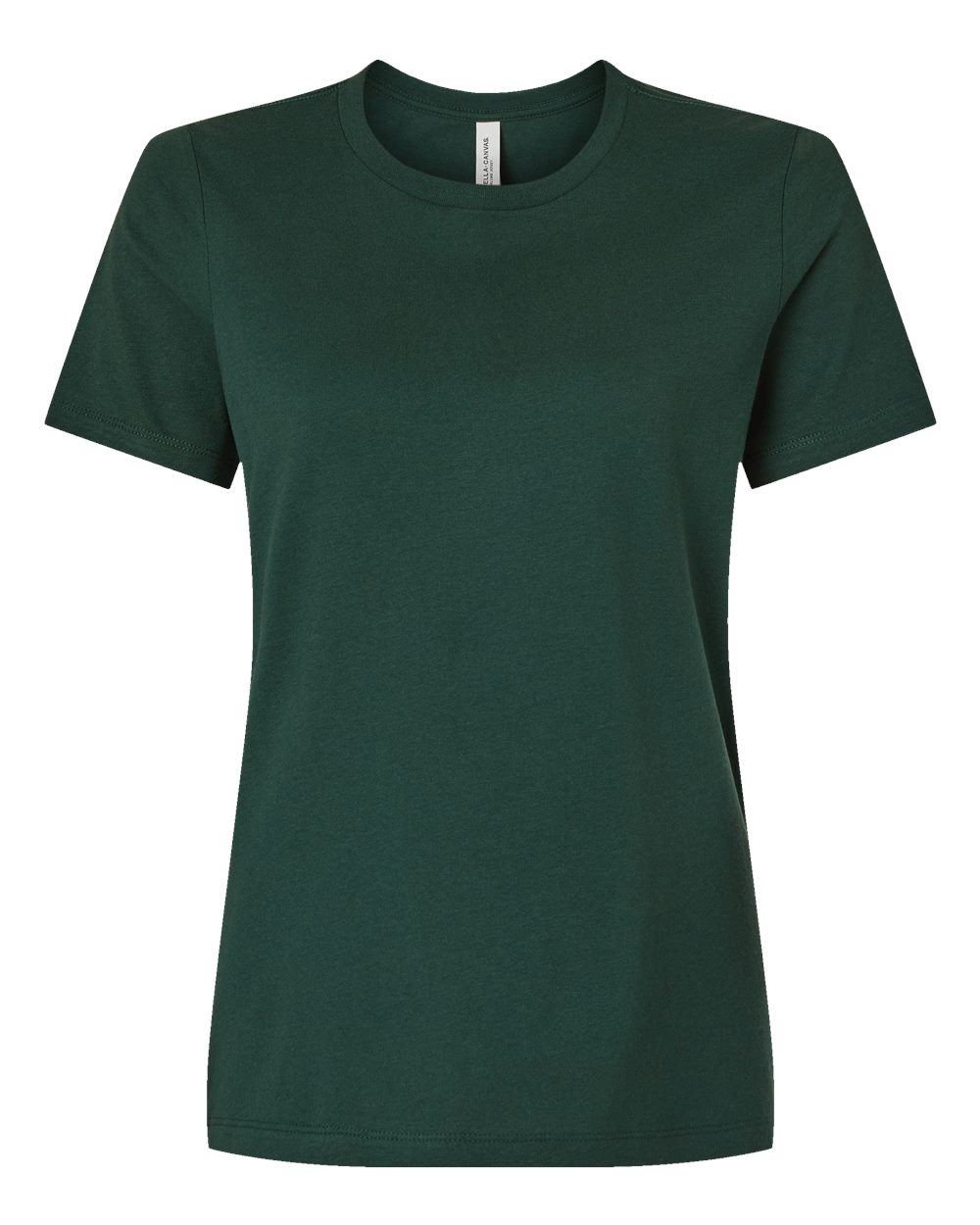 BELLA+CANVAS 6400 Women's Relaxed Jersey T-Shirt in Forest