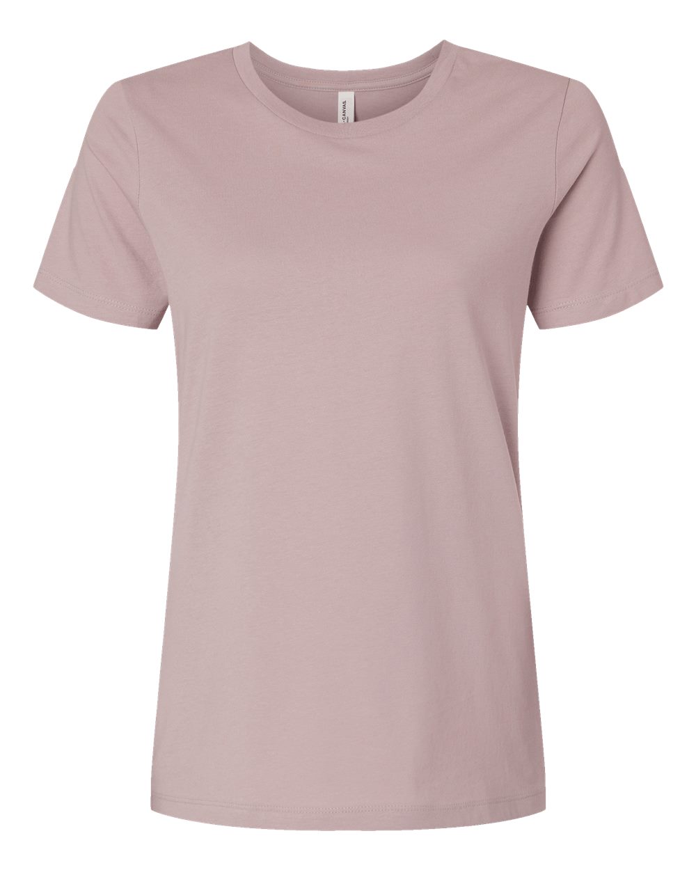 BELLA+CANVAS 6400 Women's Relaxed Jersey T-Shirt in Pink Gravel