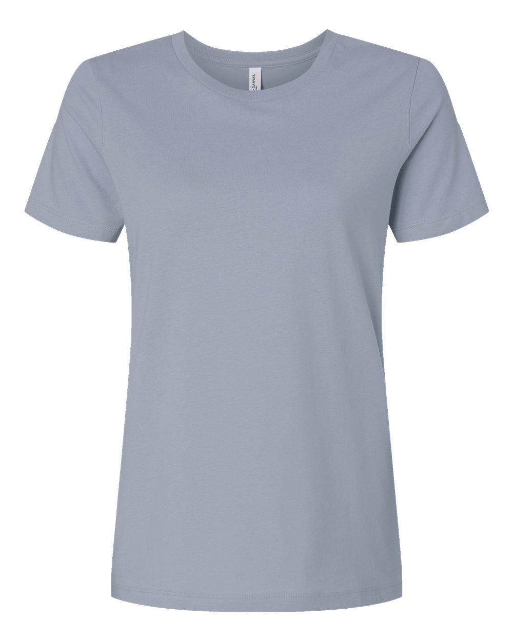 BELLA+CANVAS 6400 Women's Relaxed Jersey T-Shirt in Vintage Denim