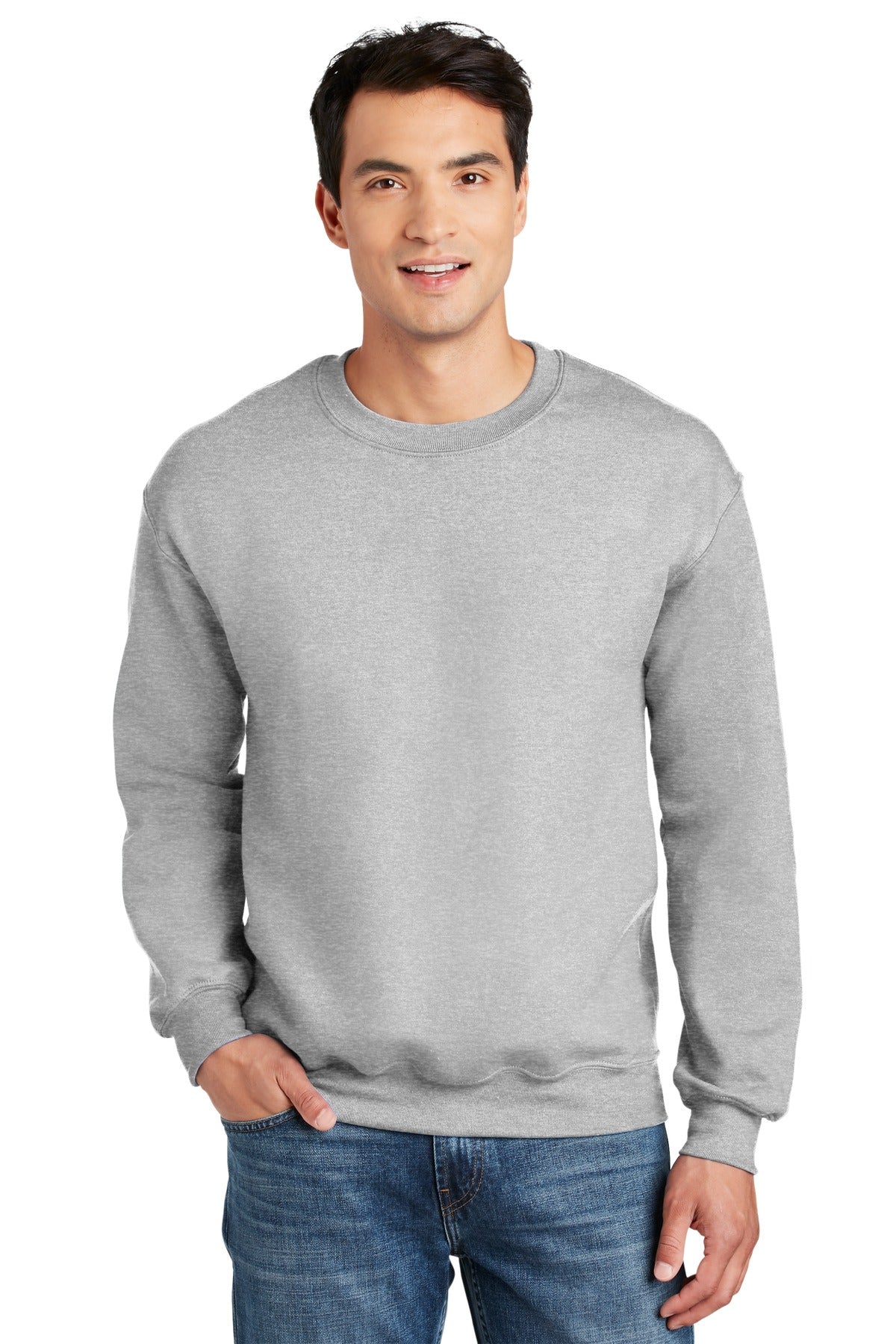 Gildan  - DryBlend  Crewneck Sweatshirt.  12000