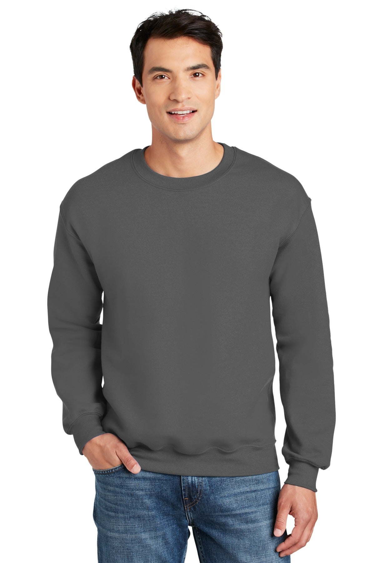 Gildan  - DryBlend  Crewneck Sweatshirt.  12000