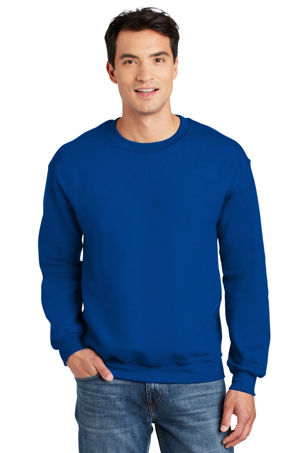 Gildan  - DryBlend  Crewneck Sweatshirt.  12000
