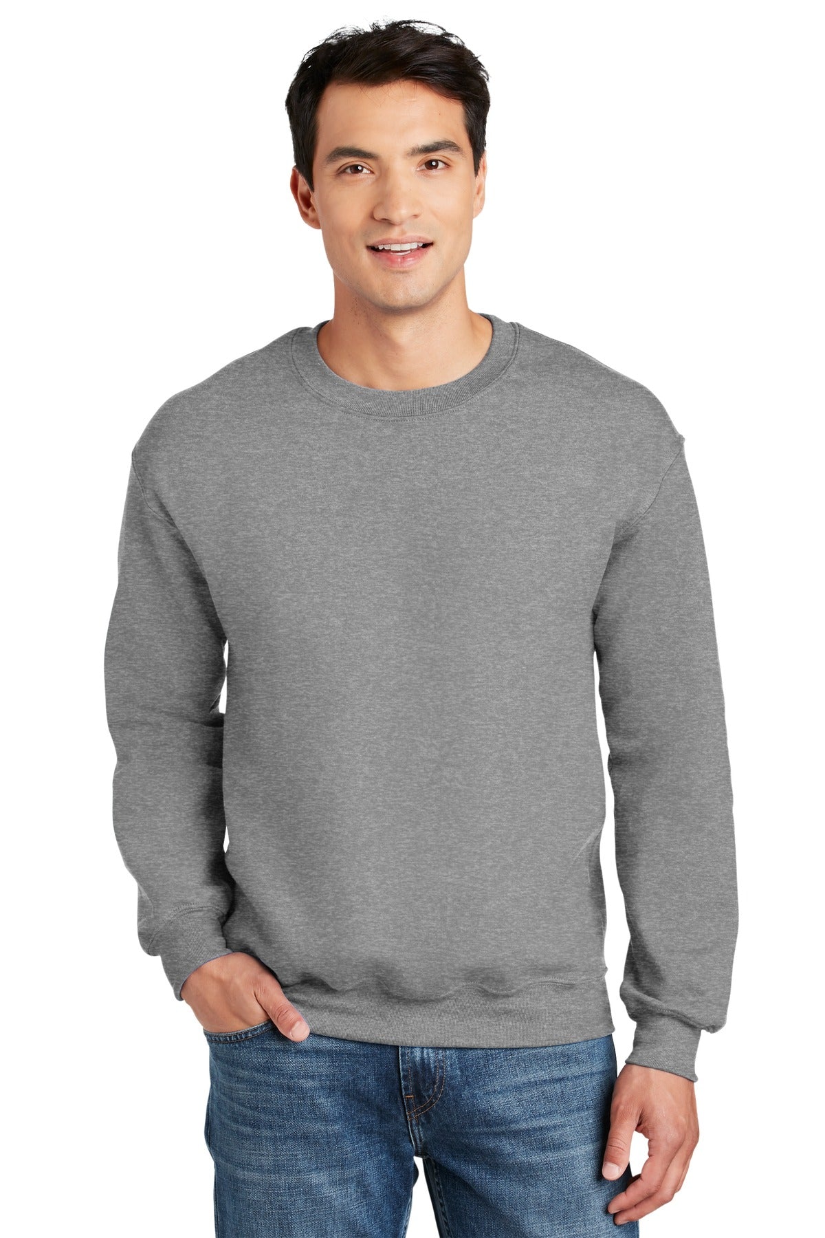 Gildan  - DryBlend  Crewneck Sweatshirt.  12000