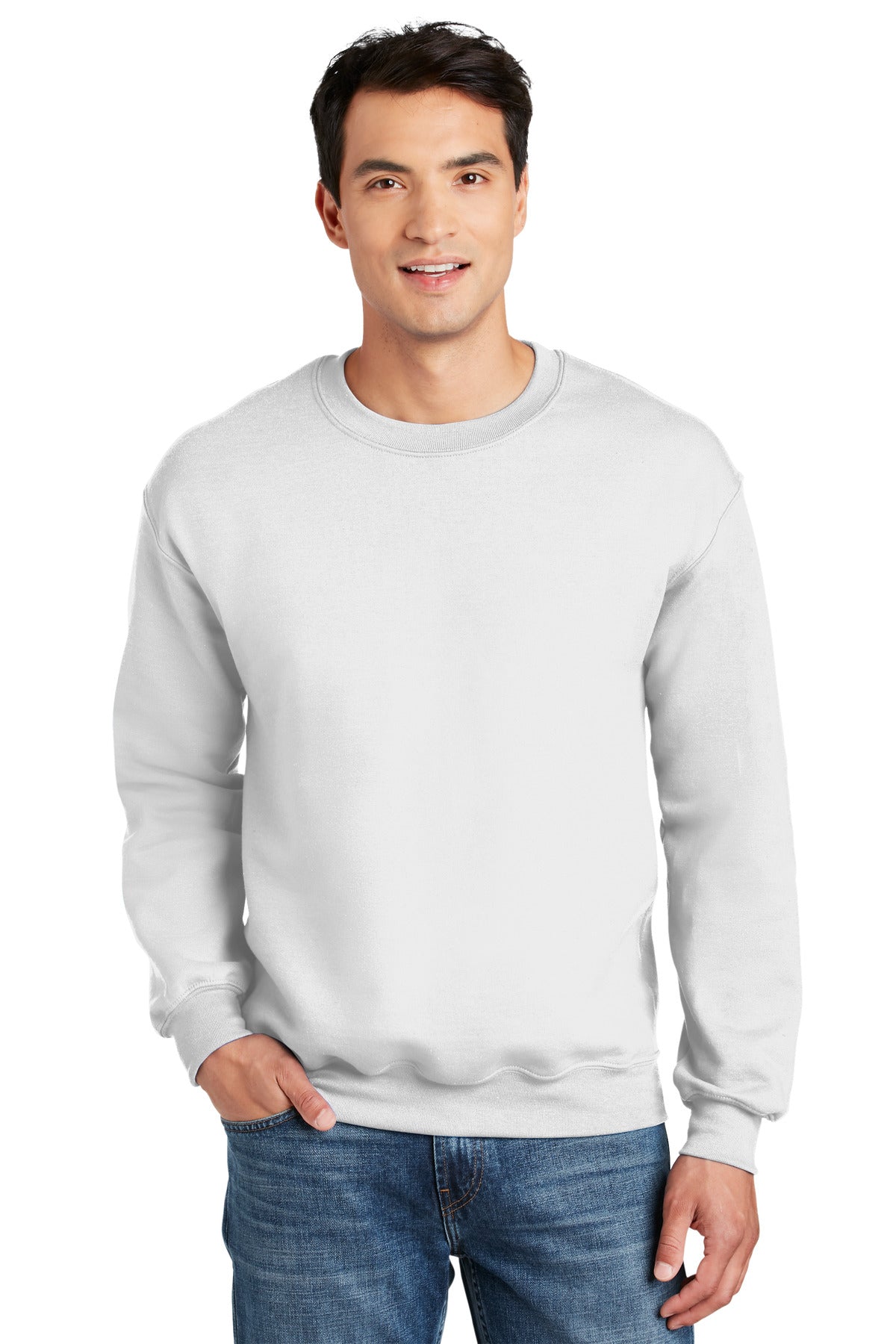 Gildan  - DryBlend  Crewneck Sweatshirt.  12000