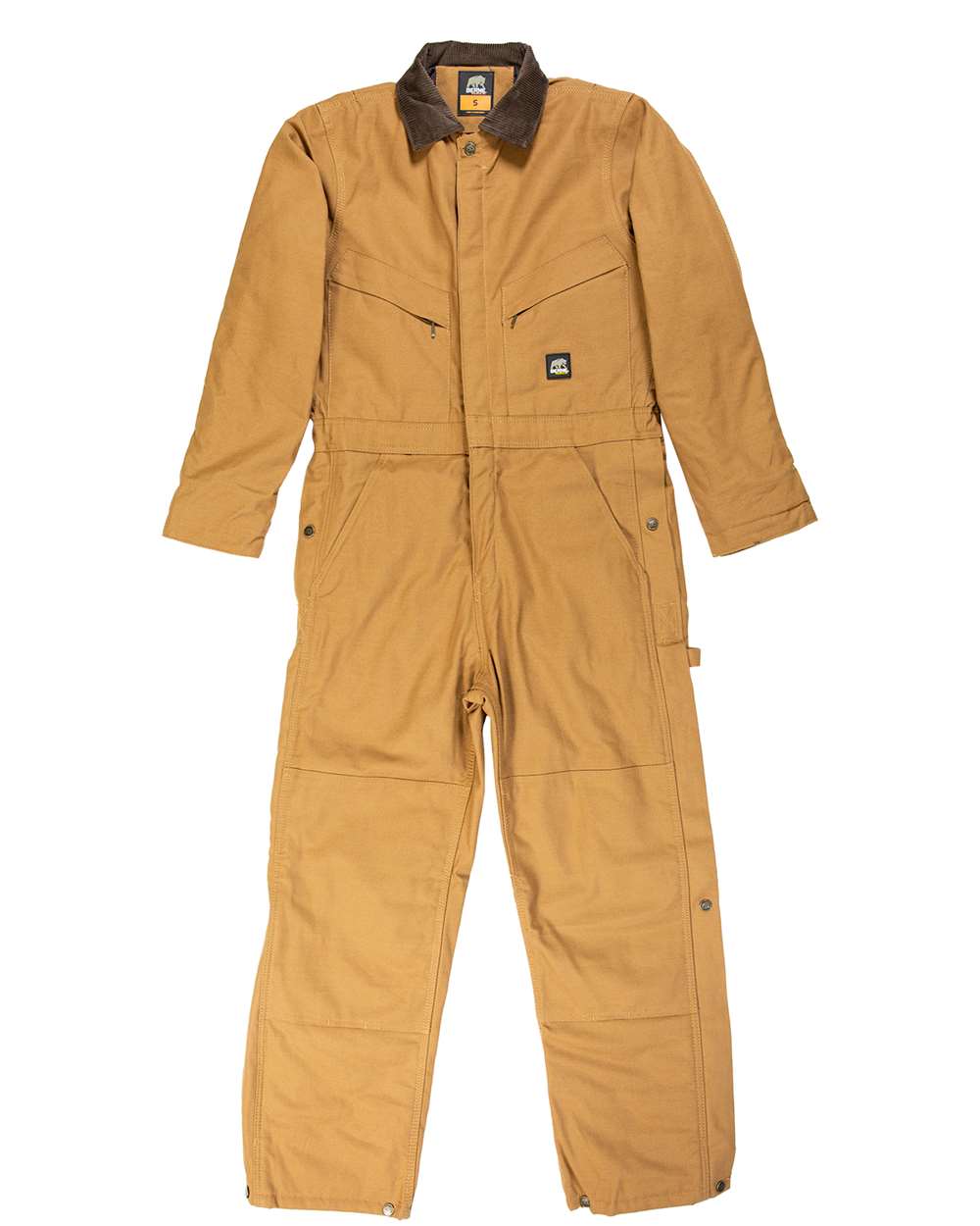 Berne I417 Heritage Duck Insulated Coverall - Brown Duck