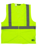 Berne HVV042 Hi-Vis Class 2 Economy Vest - Hi-Vis Yellow