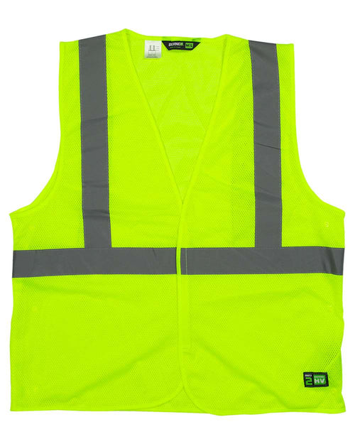 Berne HVV042 Hi-Vis Class 2 Economy Vest - Hi-Vis Yellow