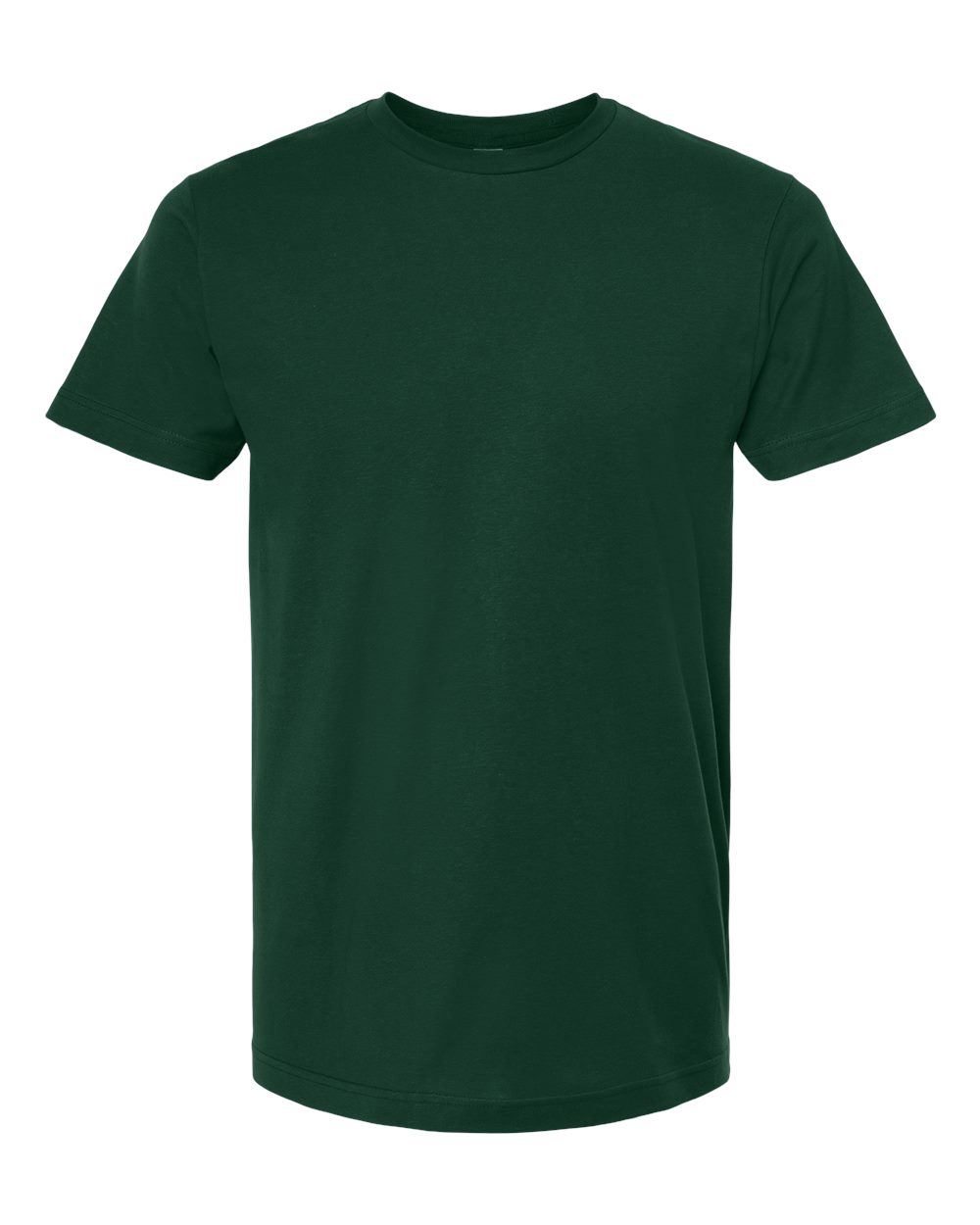 Tultex 202 Fine Jersey T-Shirt in Forest Green