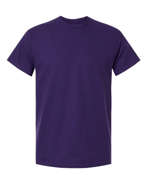 Gildan 5000 Heavy Cotton T-Shirt in Fan Dark Purple