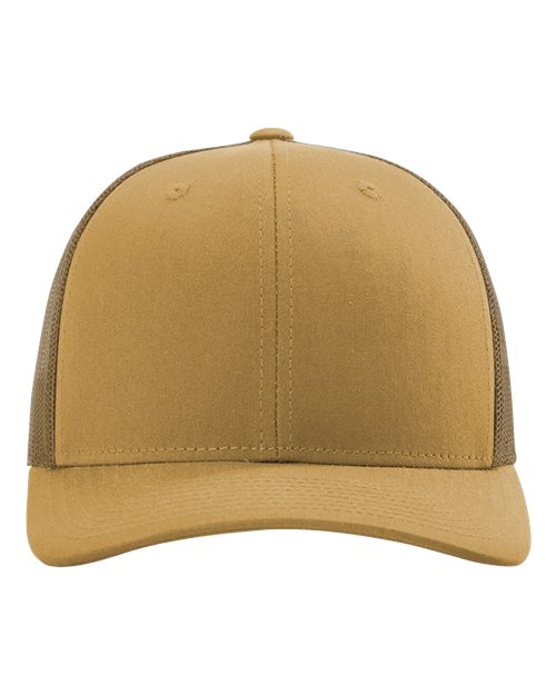 Richardson 112 Snapback Trucker Cap in Amber Gold