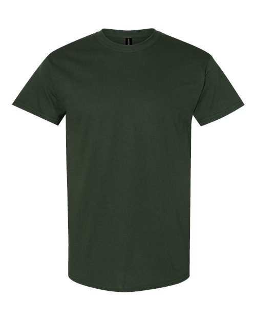 Gildan 5000 Heavy Cotton T-Shirt in Forest Green