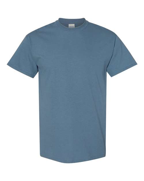 Gildan 5000 Heavy Cotton T-Shirt in Indigo Blue