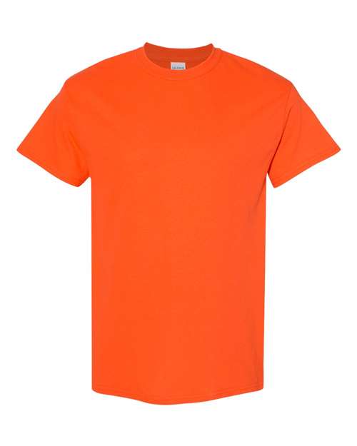 Gildan 5000 Heavy Cotton T-Shirt in Orange