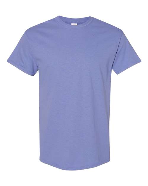 Gildan 5000 Heavy Cotton T-Shirt in Violet