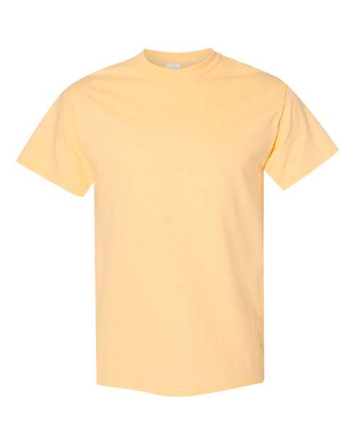 Gildan 5000 Heavy Cotton T-Shirt in Yellow Haze