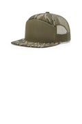 Richardson Printed 7-Panel Trucker 168P - Mossy Oak Bottomland/Loden