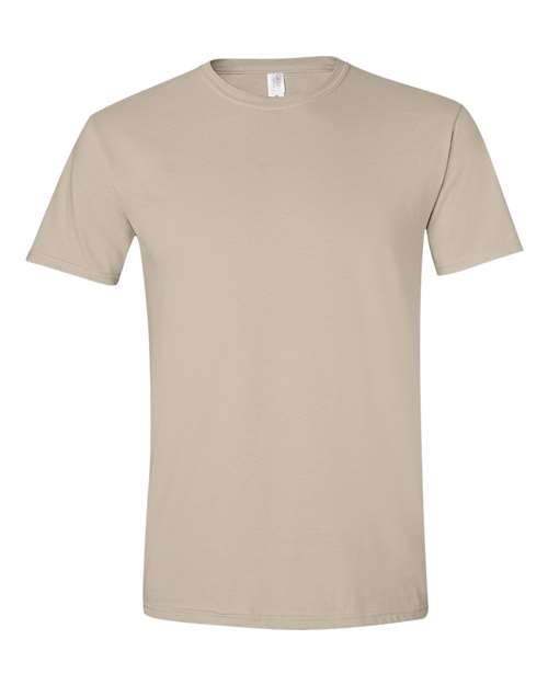 Gildan 64000 Softstyle T-Shirt in Sand
