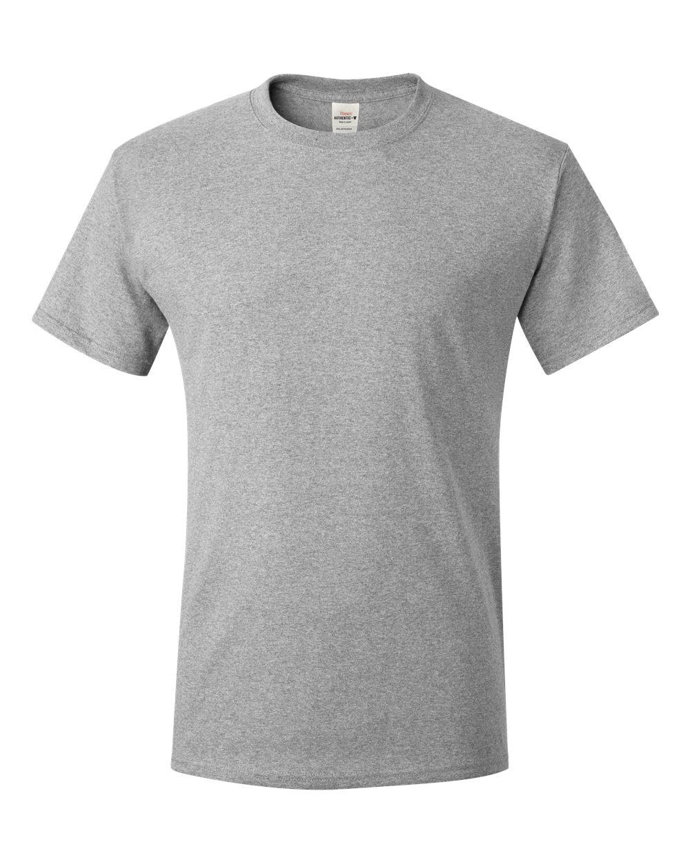 Hanes 5250 Authentic T-Shirt in Light Steel