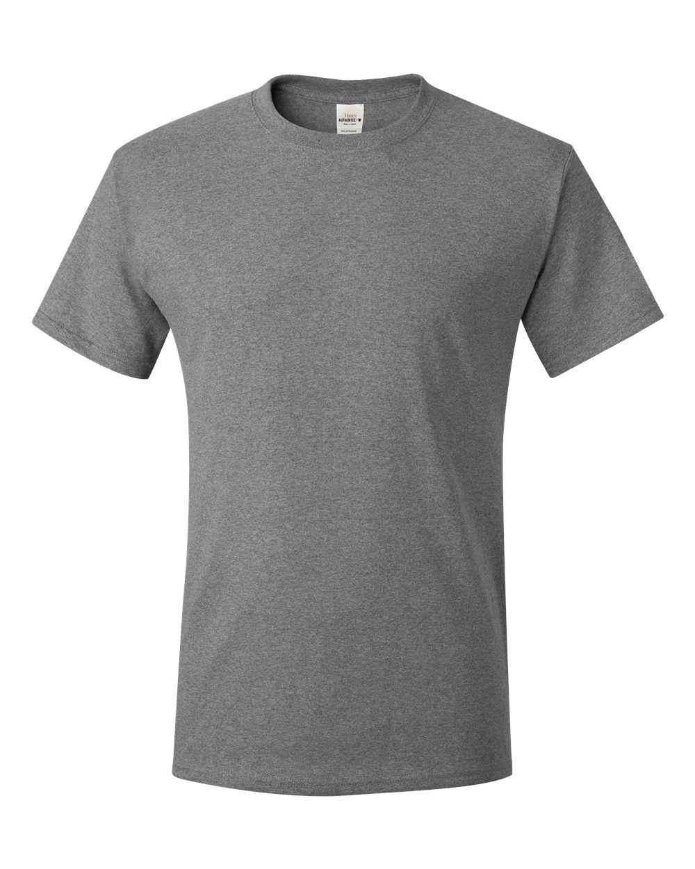 Hanes 5250 Authentic T-Shirt in Oxford Grey