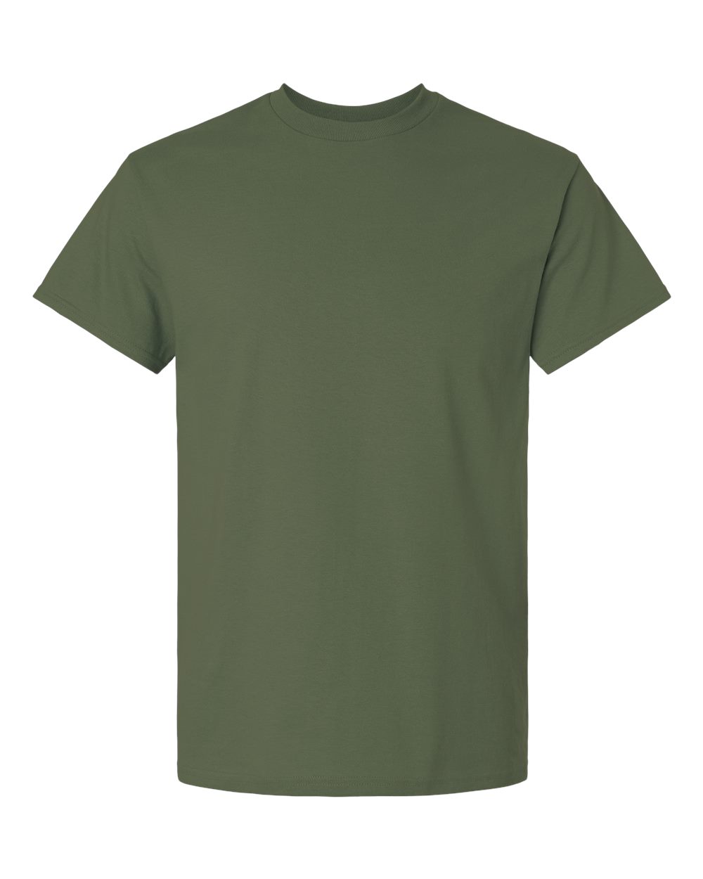 Gildan 2000 Ultra Cotton T-Shirt in Military Green
