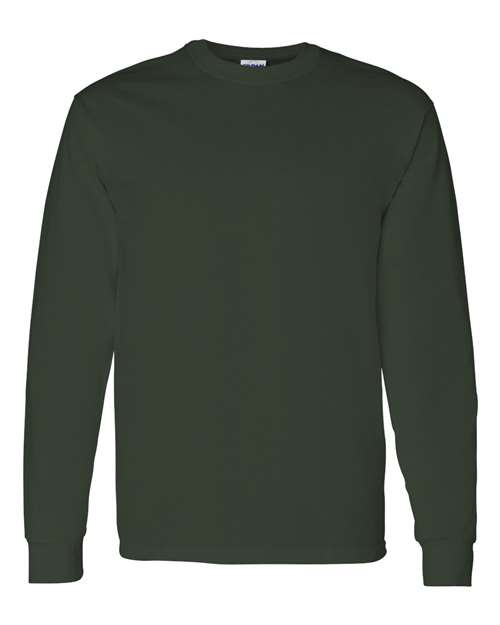 Gildan 5400 Heavy Cotton Long Sleeve T-Shirt in Forest