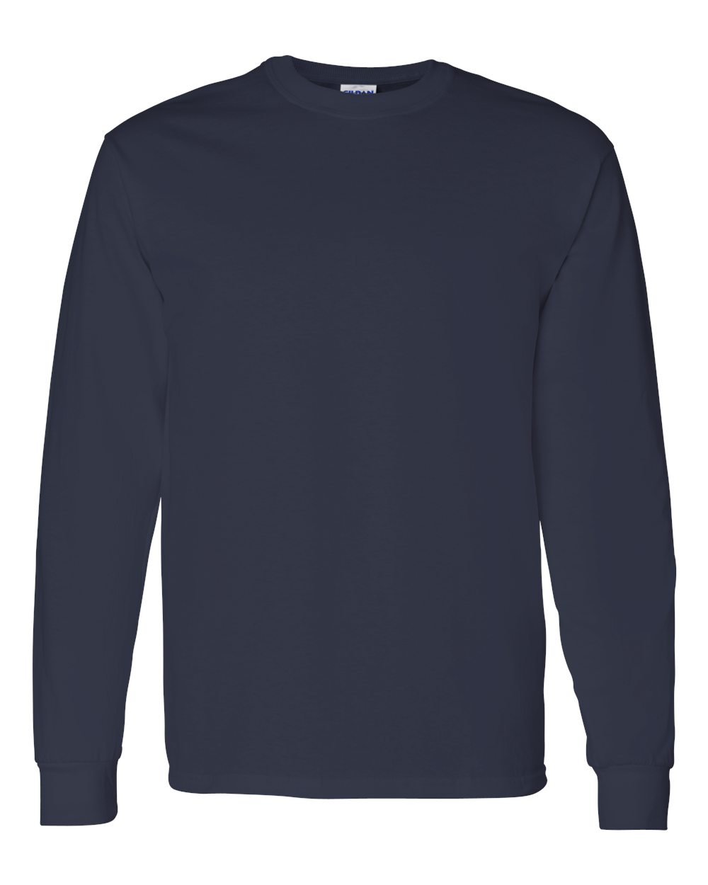 Gildan 5400 Heavy Cotton Long Sleeve T-Shirt in Navy