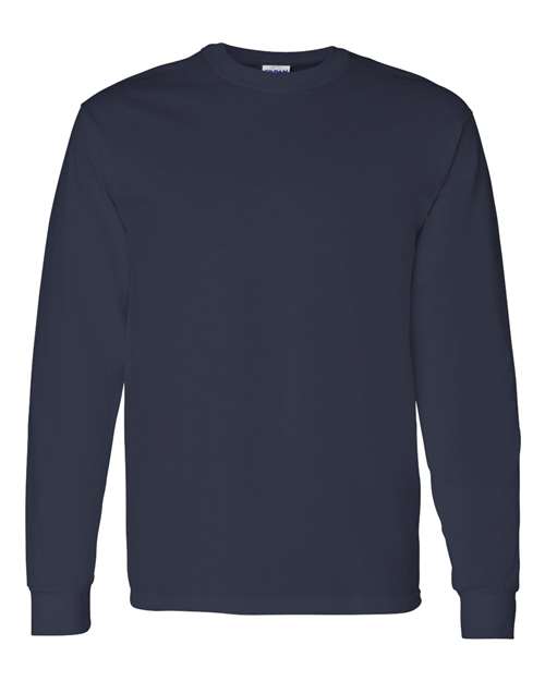 Gildan 5400 Heavy Cotton Long Sleeve T-Shirt in Navy