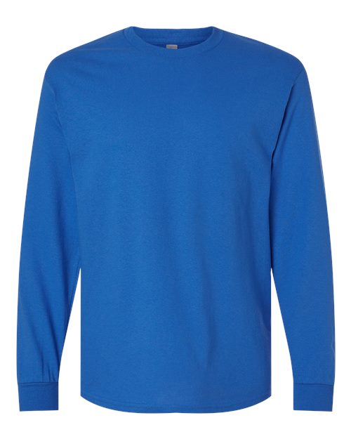 Gildan 5400 Heavy Cotton Long Sleeve T-Shirt in Royal
