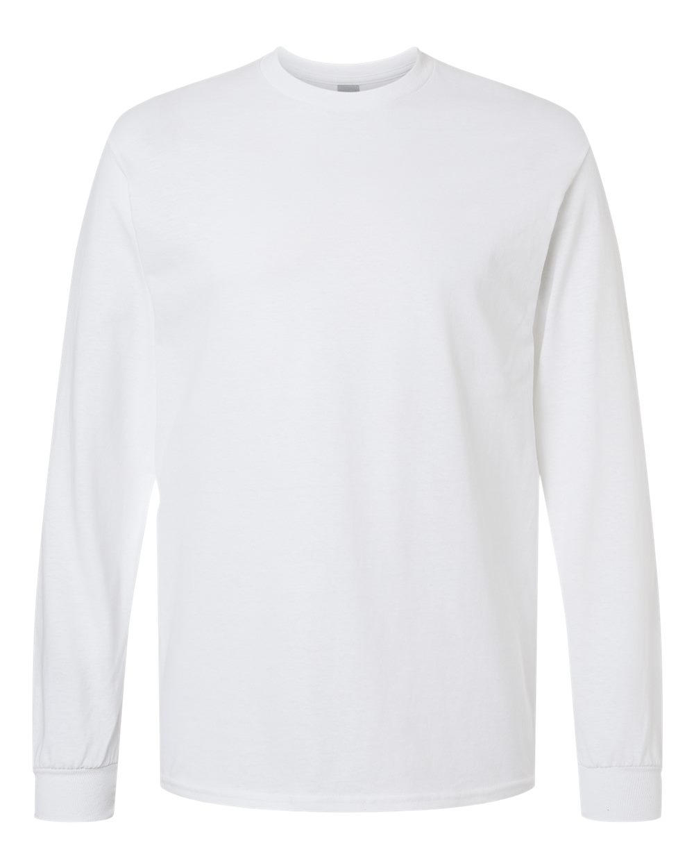 Gildan 5400 Heavy Cotton Long Sleeve T-Shirt in White