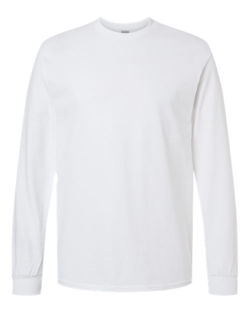 Gildan 5400 Heavy Cotton Long Sleeve T-Shirt in White
