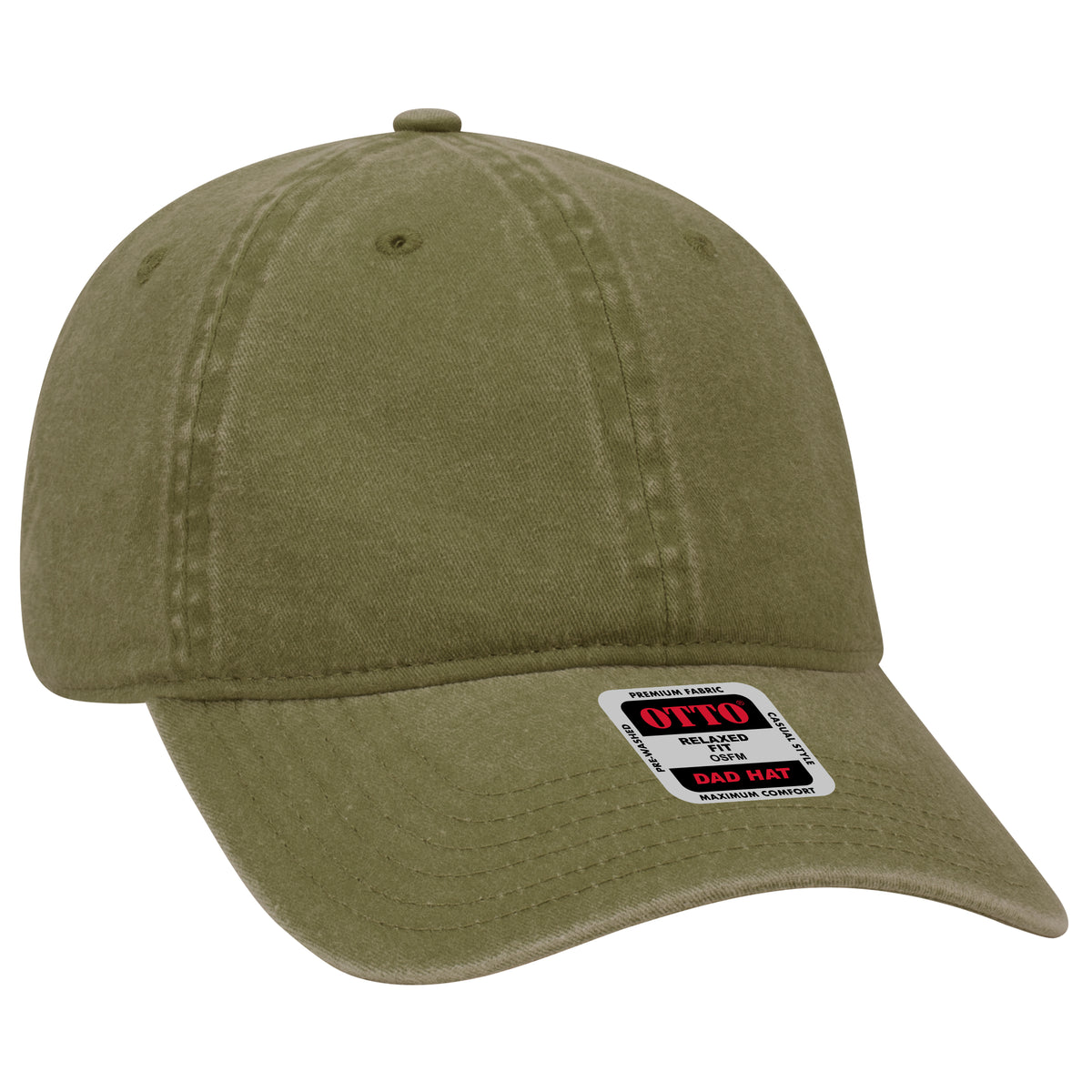 OTTO 18-202 6 Panel Low Profile Dad Hat
