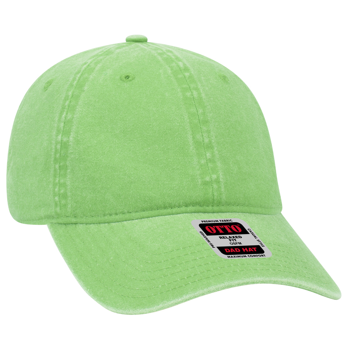 OTTO 18-202 6 Panel Low Profile Dad Hat