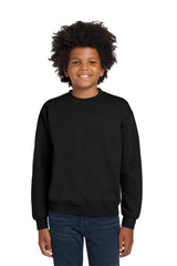 Gildan  Youth Heavy Blend  Crewneck Sweatshirt.  18000B
