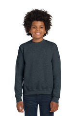 Gildan  Youth Heavy Blend  Crewneck Sweatshirt.  18000B