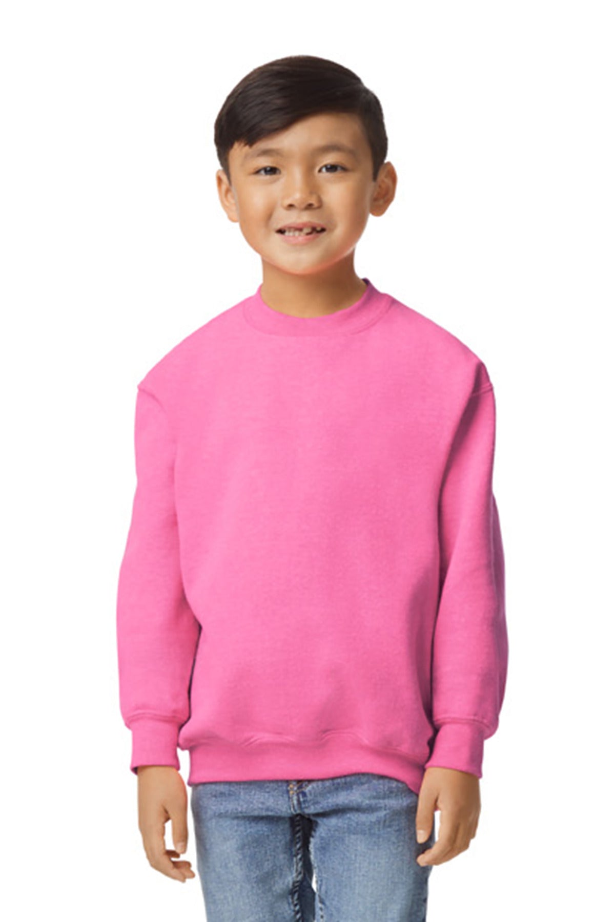 Gildan  Youth Heavy Blend  Crewneck Sweatshirt.  18000B