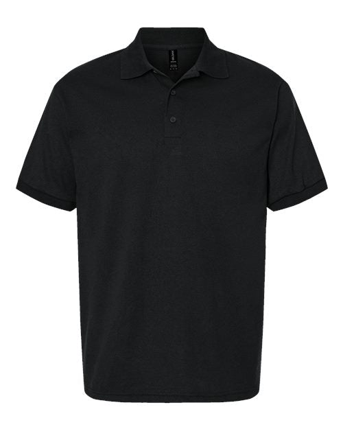 Gildan 8800 DryBlend Jersey Polo in Black