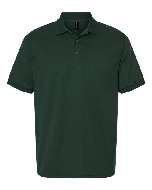 Gildan 8800 DryBlend Jersey Polo in Forest Green