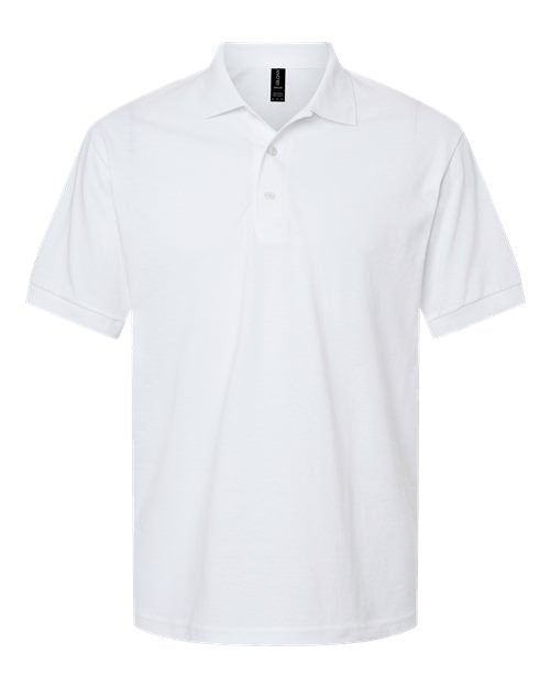Gildan 8800 DryBlend Jersey Polo in White
