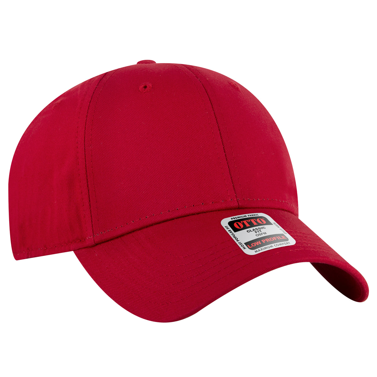 OTTO 19-536 6 Panel Low Profile Baseball Cap