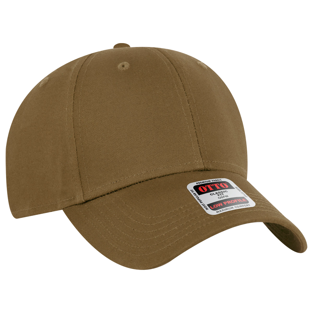 OTTO 19-536 6 Panel Low Profile Baseball Cap