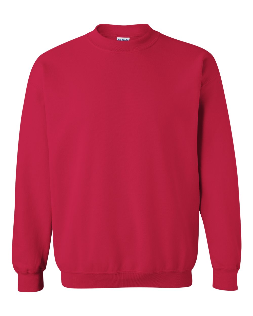 Gildan Heavy Blend Crewneck Sweatshirt 18000 in Cherry Red