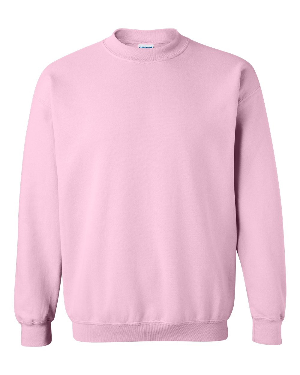 Gildan Heavy Blend Crewneck Sweatshirt 18000 in Light Pink