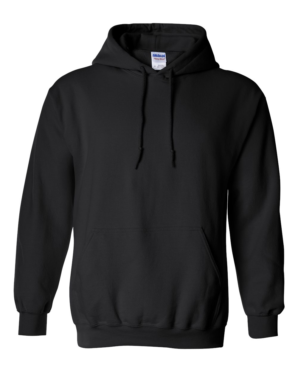 Gildan Heavy Blend Hooded Sweatshirt 18500 in Black