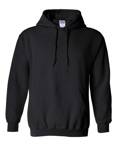 Gildan 18500 hooded sweatshirt in Black