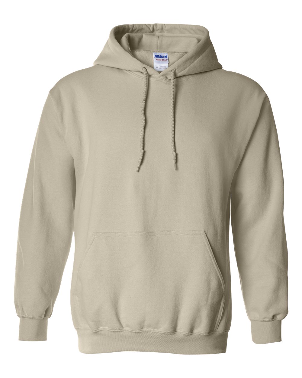Gildan Heavy Blend Hooded Sweatshirt 18500 in Sand